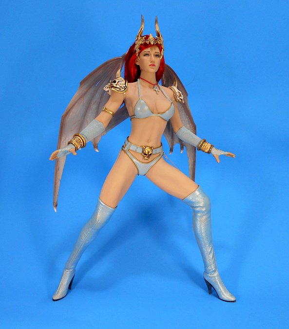 TBリーグ　フィギュア レディバット　lａdy bat ＴＢleague　1/6 TBLeague's Lady Bat! This was an attempt to get a bit more mileage
