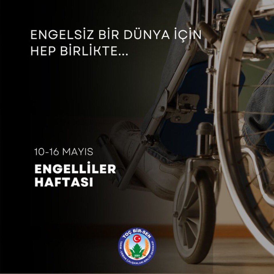 Engelsiz Bir Dünya Dileğiyle...

#EngellilerHaftası ’nın, toplumsal dayanışmanın ve sosyal sorumluluğun arttığı, engellerin hep birlikte aşıldığı günlere vesile olmasını diliyoruz.