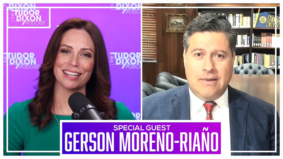 Our president, Dr. Gerson Moreno-Riaño was invited to join the @TudorDixon podcast to discuss the recent civil disruptions on college campuses across the country and what Cornerstone is doing differently. To listen to the full episode, go to bit.ly/3yeBsgI
