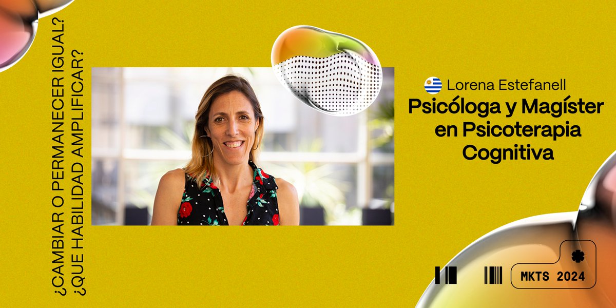 🌏"En el mundo de la velocidad puede ser un riesgo ir apurado al lugar equivocado"...

Gracias @Lorenaestefanell por ser parte de #marketers24