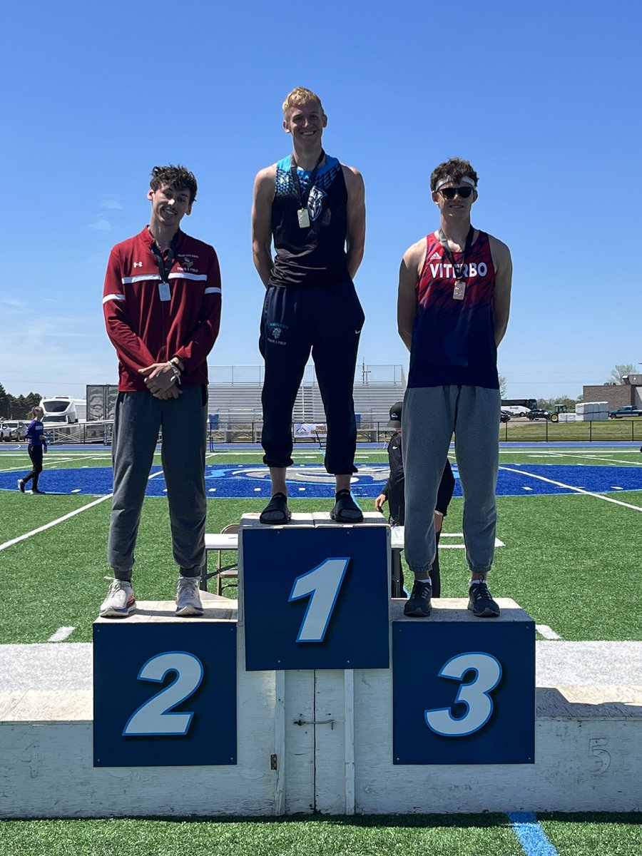 NSAA men’s high jump - Grinde - Dakota State (S.D.) - champion