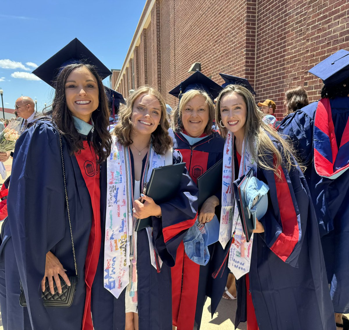 Lots to celebrate at SIS today but want to take a minute and recognize 4 amazing SIS staff graduating from Ole Miss today. 
Special note: Mrs Burns is Mrs Allen’s daughter! What a special moment they share today!!!
Ms. Gracie &amp; Ms Destinee- student teacher #TeamDCS