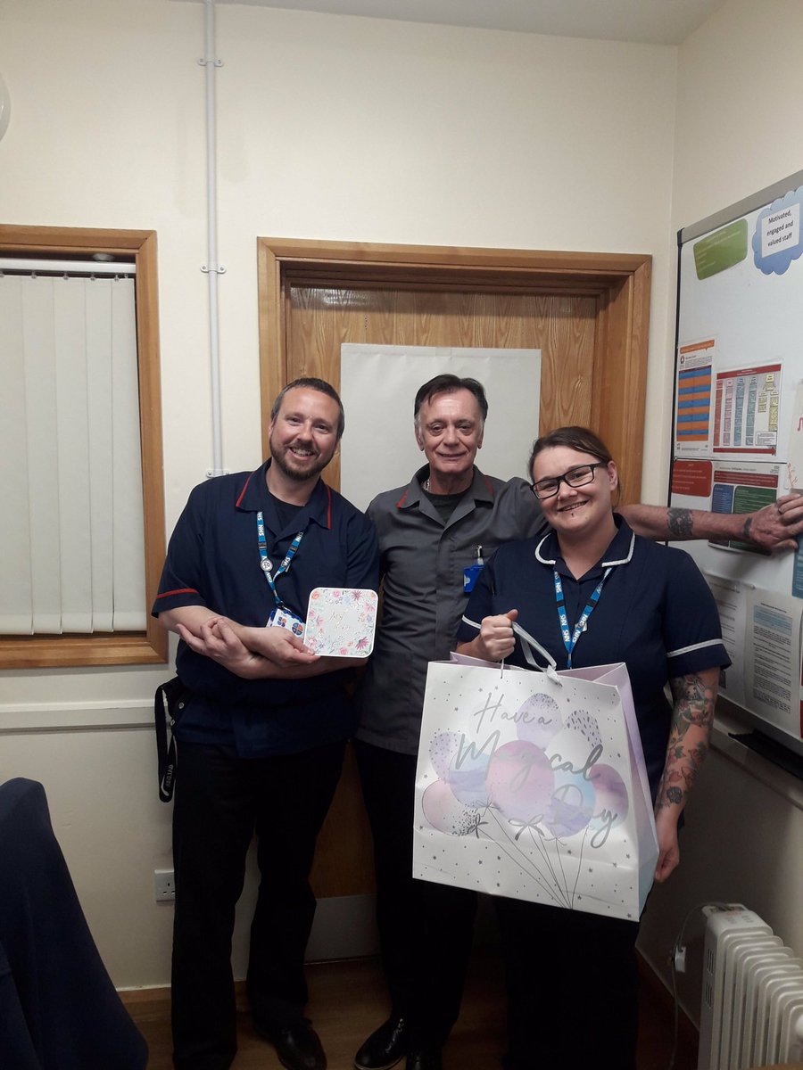 Bags of treats for my wards today. 
Pics from Greenside and Calder. Great wards and great staff. Apologies to Fairsnape and Dutton as unable to get pics but they did get the treats. What a service line to manage.