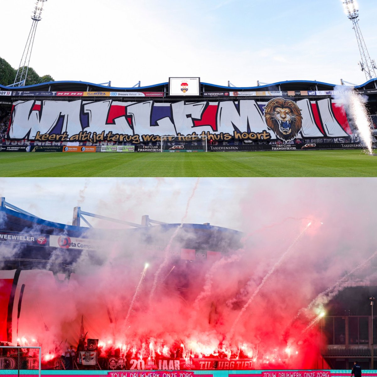 TilburgTifosi's tweet photo. Willem II keert altijd terug waar het hoort #Wiltel https://t.co/Yb6u4ODL1n