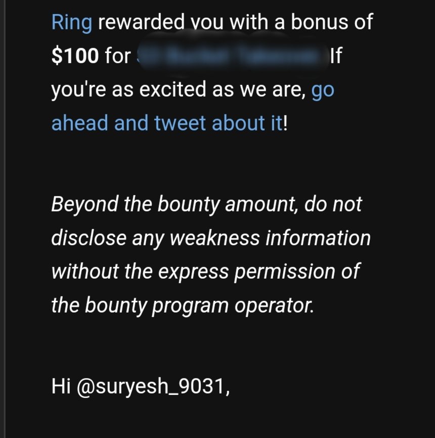 First bounty after a 17th month's of hardwork, patience and consistency 🙂🙂. Thank my brother @shakti_sec for your help.

#bounty #BugBounty #Bugs #infosec #BugHunter