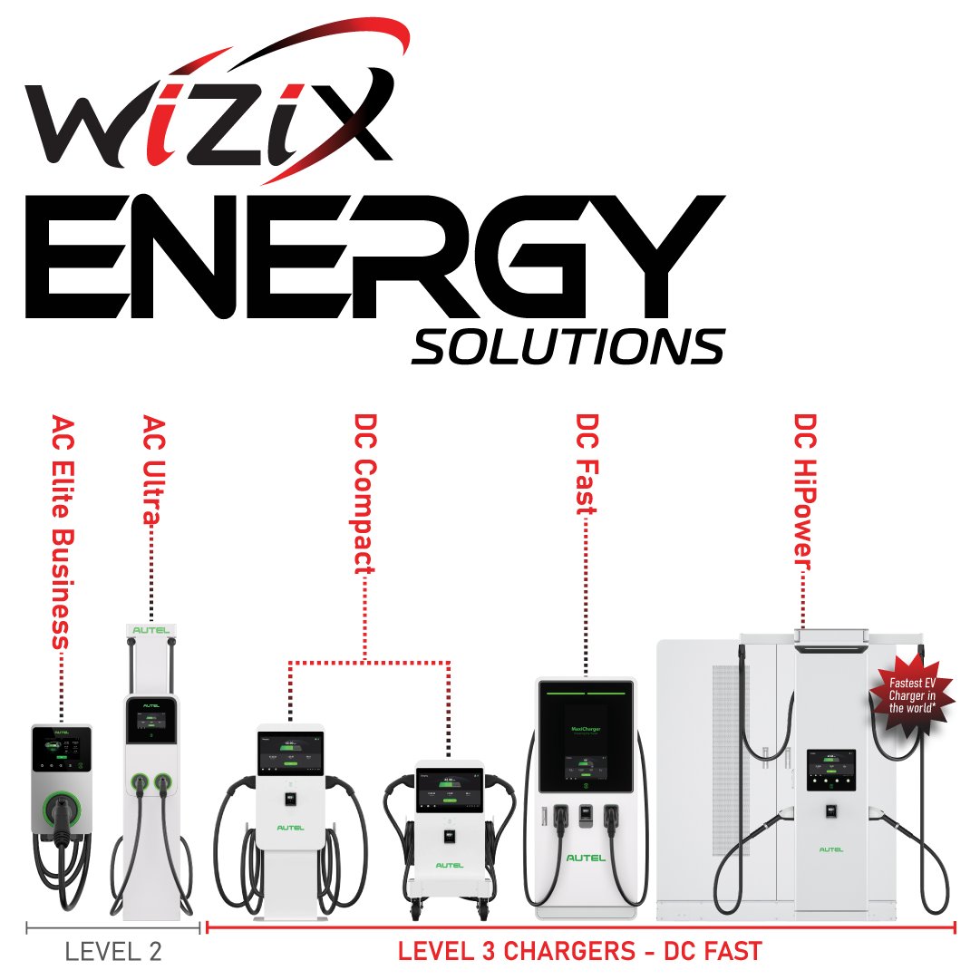 We’re excited to announce our new sub-brand: WiZiX Energy Solutions!

Charging up your biz with us: wizixtech.com/request-ev-cha…

Why #EV with #WiZiX?
✅ Local Support
✅ Competitive Pricing
✅ Custom Software
✅ Help with taking advantage of government rebates & incentives