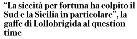 Peggio di un cretino c'è solo un cretino raccomandato che diventa ministro perché ha sposato la sorella del Presidente del Consiglio.