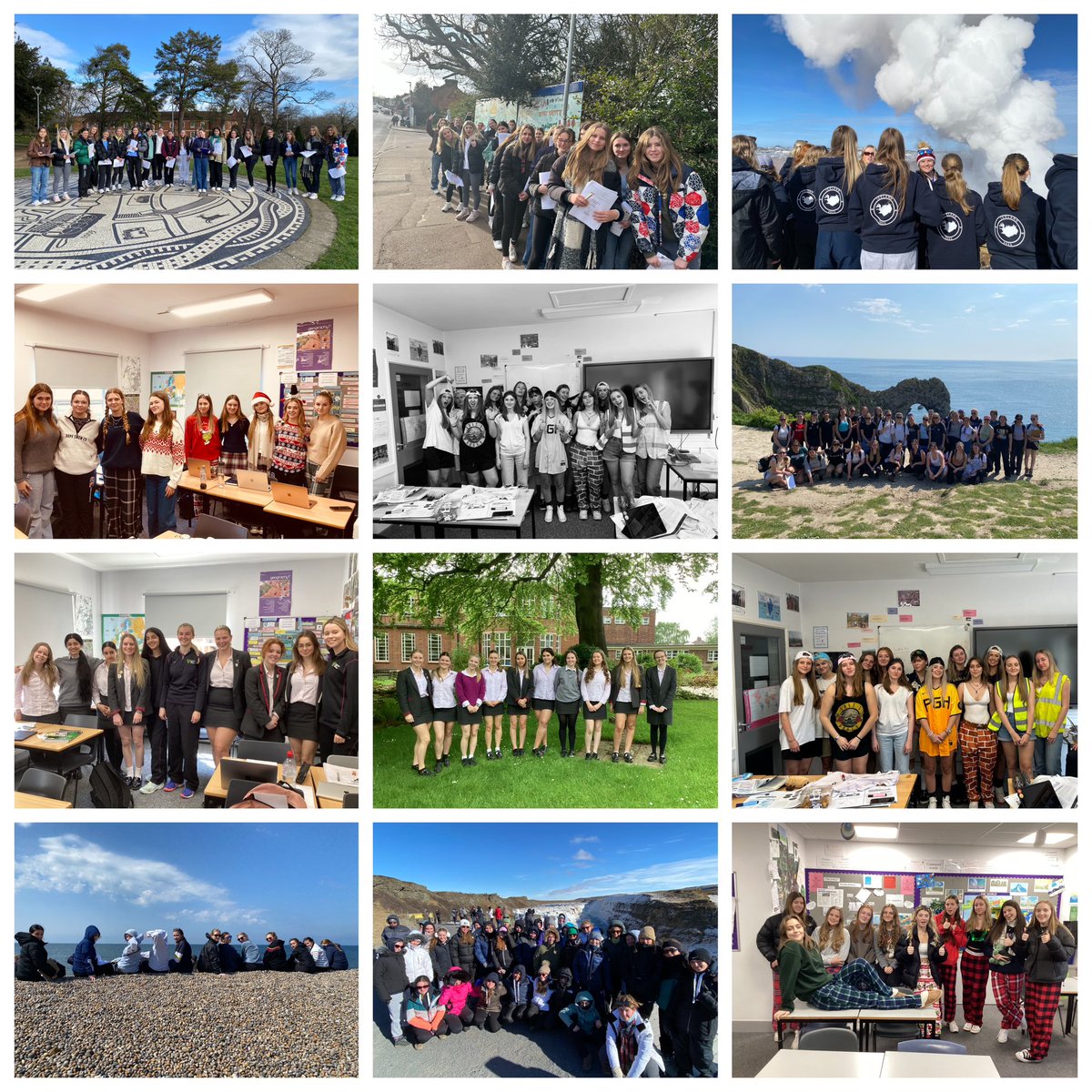 Our wonderful #BGSYear13 #ALevel #Geographers start their study leave today 🌎Wishing you all the best for the future 🌍 The world needs #geographers like you! #KeepGeogging 🌏