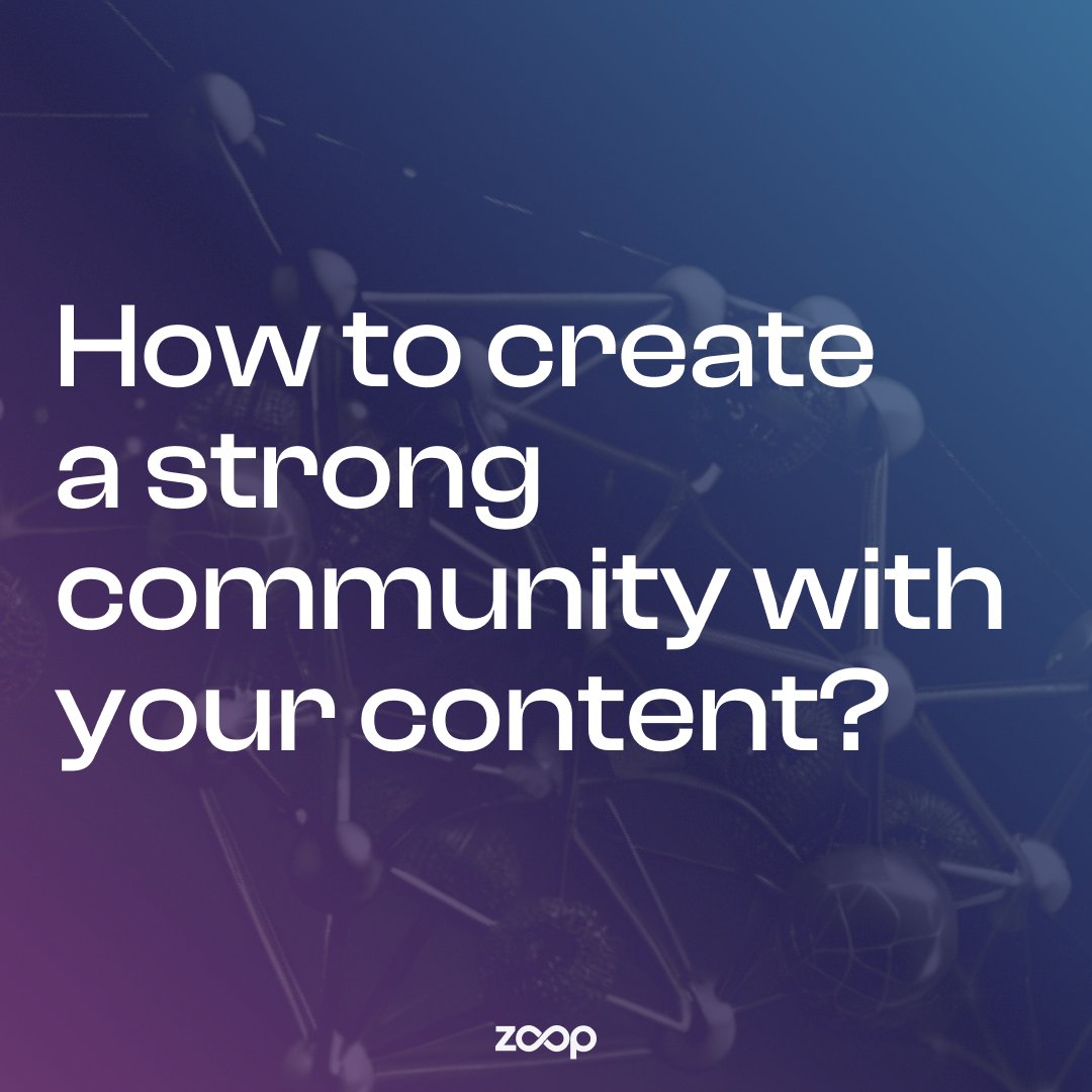 💡 Content tip: Build a community, not just a following. Create content that encourages interaction, fosters discussions, and brings your audience together. Read more in our blog bit.ly/3QH9j8l #ContentTips 
#CommunityBuilding #EngagementTips #CreatorEconomy