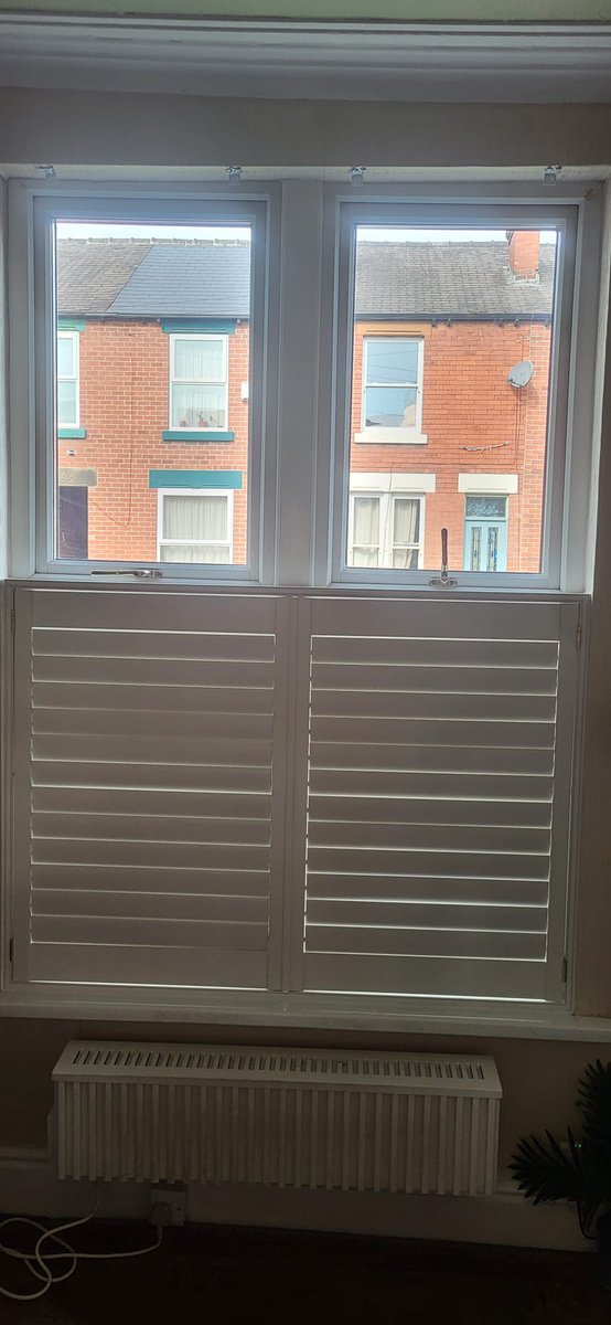 Cafe style #Shutters installed today in #Yorkshire 😍

📱 0114 4199 404 / 01904 599101
📧 yorkshire@apollo-blinds.co.uk

#familybusiness #sheffieldissuper #fyp #localbusiness #windowblinds #homeimprovement #Homedecoration