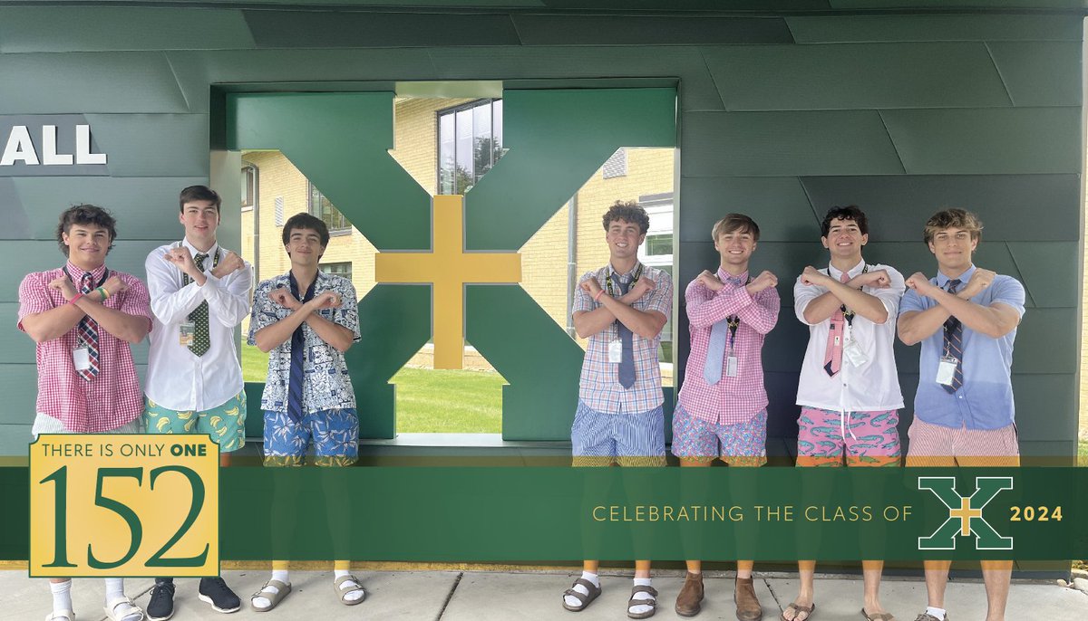 Yesterday marked the end of an era for our St. X seniors! From the first day to the last, they have shown determination, resilience, and an unwavering spirit. Here's to the memories shared, the lessons learned, and the exciting journey ahead! One step closer to graduation, Class…