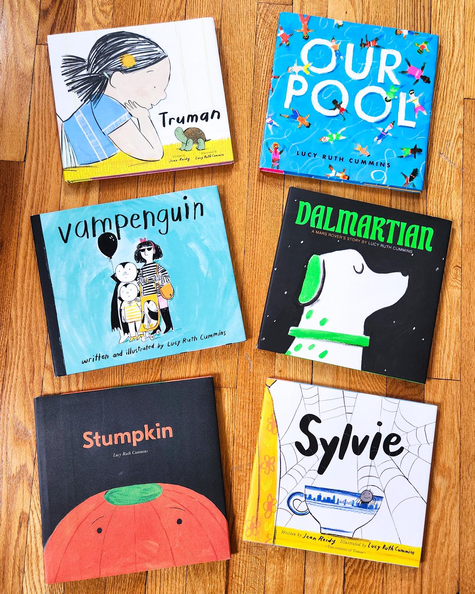 Have you read any of the amazing books @lucyruth has written and/or illustrated? We're celebrating the release of Dalmartian by re-reading some of our Lucy favorites!