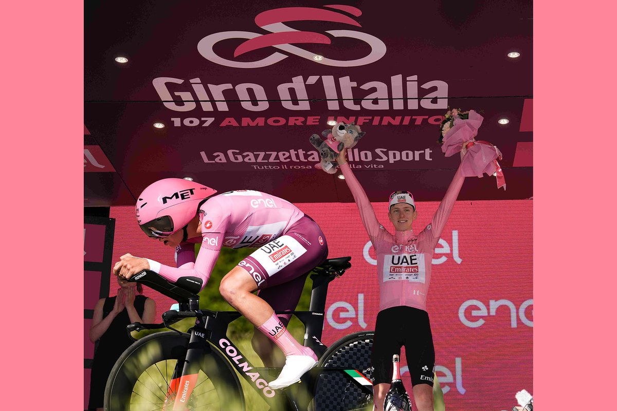 LA MAGLIA ROSA TADEJ POGACAR VINCE LA SETTIMA TAPPA DEL GIRO D’ITALIA bikenews.it/it/giro-ditali…