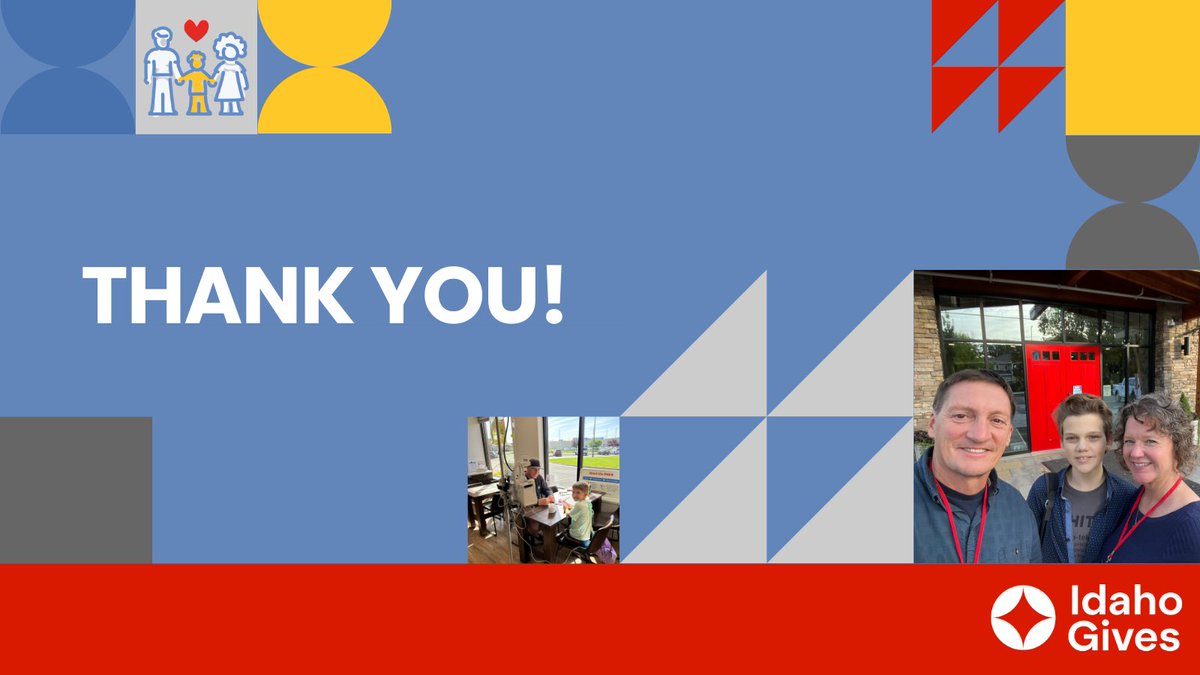 Thank you to everyone who donated to #RMHCIdaho during #IdahoGives last week. We were able to raise over $9,200 and we are so grateful for all the support! Every contribution made will make a positive impact in the lives of the families we serve! #KeepingFamiliesClose
