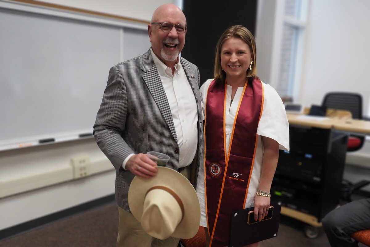 🎓 Today's commencement party shone a spotlight on our outstanding graduates! Big congratulations to each of you! Your journey has been inspiring, and we couldn't be prouder. Here’s to your bright futures and the next chapter in your incredible stories! 🧡🖤 #HokieGrad2024