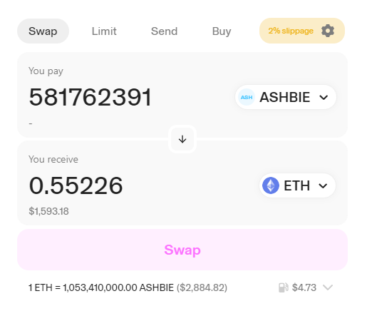 dj_ti_'s tweet photo. $ASHBIE airdrop is live https://t.co/5rxAFYYq8w https://t.co/zLAEKC6t8z