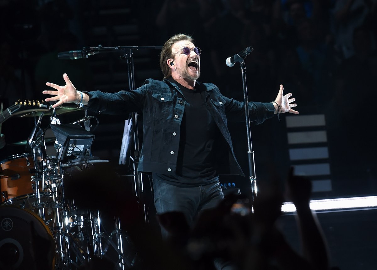 Paul Hewson was born today in 1960. You might know him better as @U2 front man #Bono What are your top 5 #U2 songs? Happy Birthday Bono!!! - @JoeRockWBAB #Rock #ClassicRock #WBAB (Photo by Jason Kempin/Getty Images)