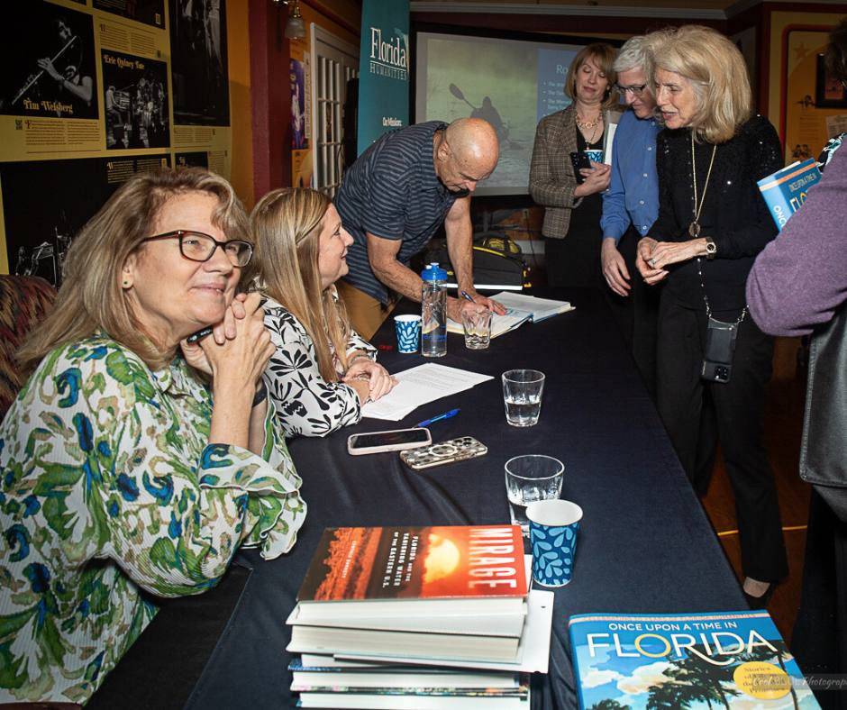 WATCH NOW: bit.ly/anthologyGNV “Once Upon a Time in Florida” book tour stop at @MathesonMuseum in Gainesville last week with editor Jacki Levine & writers @jackedavisfl & @cynthiabarnett Purchase the book here: bit.ly/3FmuE0L