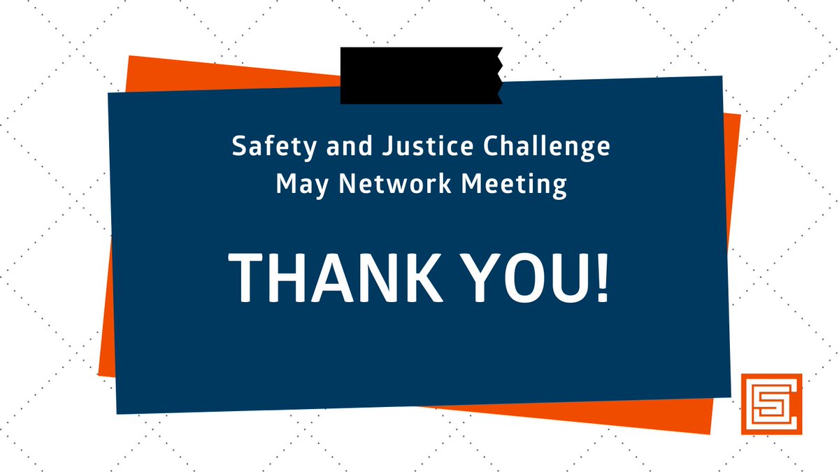 Thanks to everyone who made our May Network Meeting a success! We spent the past few days meeting with partners, allies, and SJC sites to develop strategies to improve our justice system and invest in our communities. #RethinkJails
