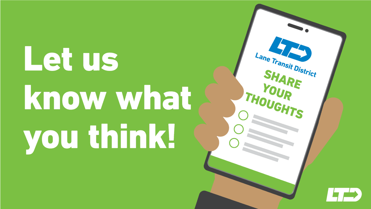 You told us your priorities in the LTD System Review survey and we listened. We now have a plan for improving LTD bus service. 💬 Let us know what you think! Share your thoughts today! 👉 zurl.co/qnJj