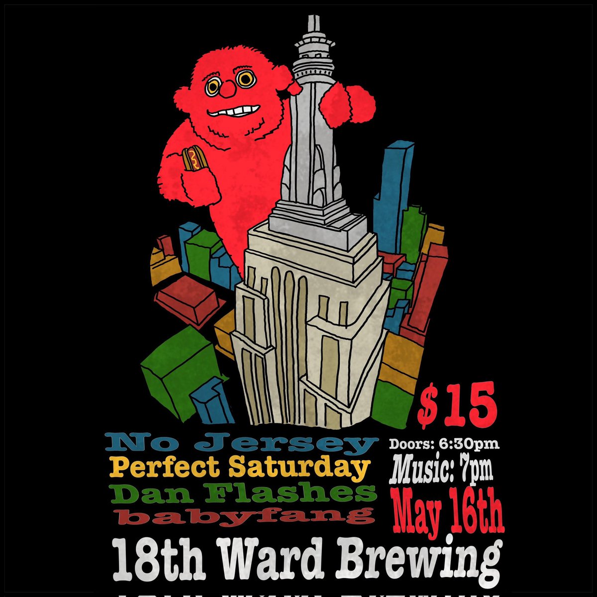 NYC! We're playing this banger on Thursday! Come hang!!!! Where Brooklyn at?!