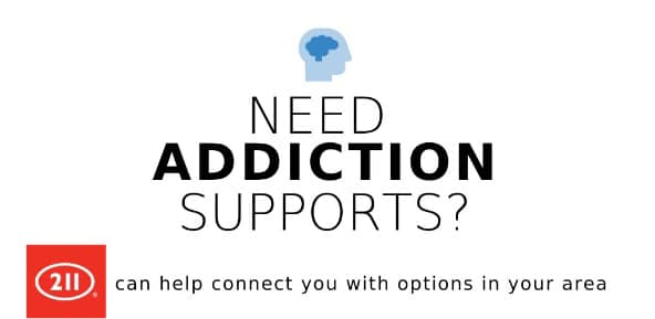 If you need help with substance-use challenges, #211 can connect you with programs that reduce harm or offer education, prevention, and treatment choices for addressing addictions.

#JustContact211 #HelpisHere