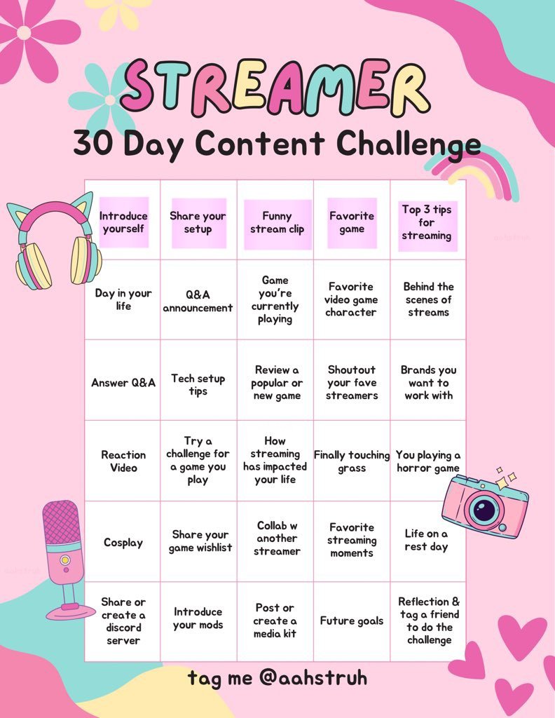 alicciaah_'s tweet image. DAY 5: Top 3 tips for streaming.

✨️ TURN YOUR VIEWCOUNT OFF!
✨️ Be your absolute best authentic self.
✨️ This one is personal preference, but have your discord set to steamer mode to avoid hearing all the pings.

#astras30days #streamertips