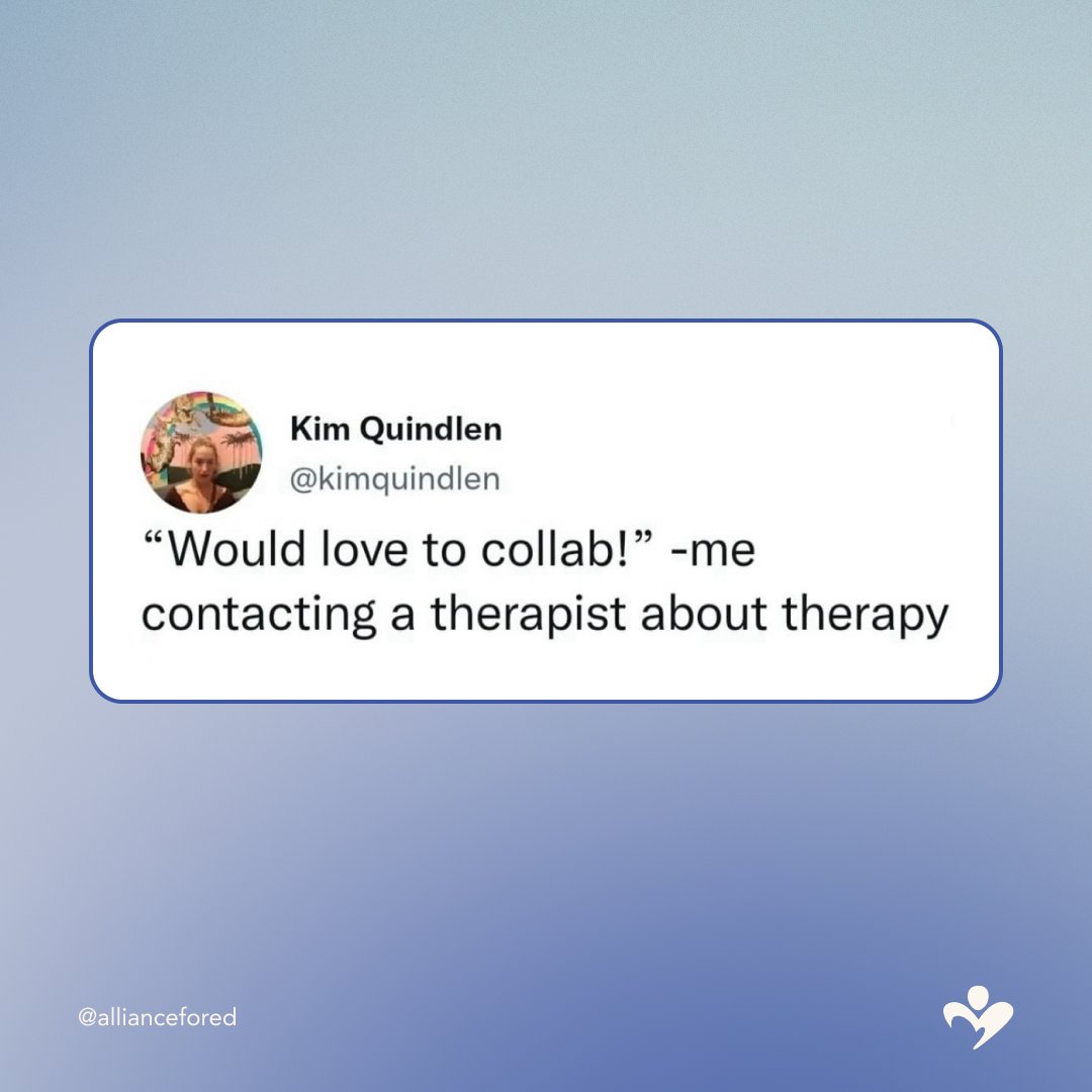 Well, hey, It's all about taking that first step. 😉⁠
⁠
Need help connecting to support services? Please call The Alliance's free, therapist-staffed helpline at 866.662.1235 (Mon-Fri, 9am - 7pm EST).⁠
⁠
#NOTONEMORE #ItsTimeForChange #EatingDisordersAwareness