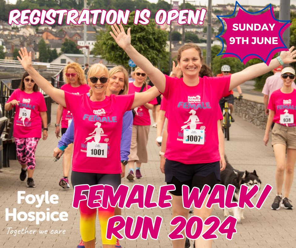 We know you are all waiting patiently for the grand unveiling of the Female Walk t-shirt! You will all not have to wait much longer as they are being printed as we speak!!! 🤗 In the mean-time sign up for the Female Walk here: register.enthuse.com/ps/event/Femal… #femalewalk24