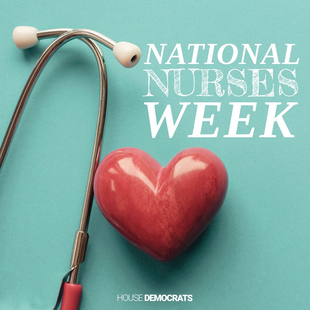 Happy National Nurses Appreciation Week! Thank you to the health care heroes in Colorado and across America that dedicate their lives to taking care of our families & communities.👩🏽‍⚕️👨🏼‍⚕️