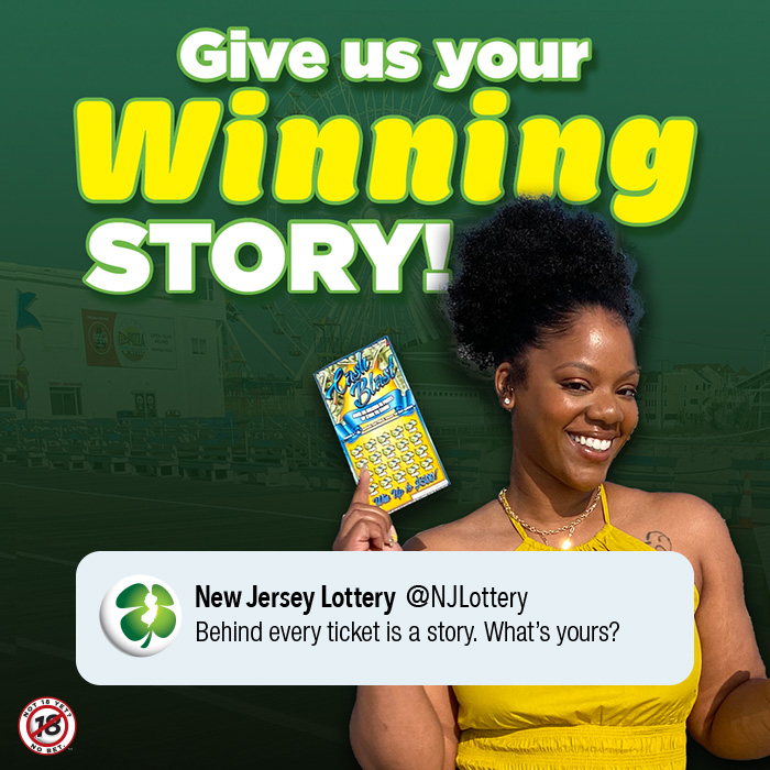 Share your favorite #NJLottery winning story (big or small) below, for a chance to be featured on our page! #AnythingCanHappenInJersey 🍀