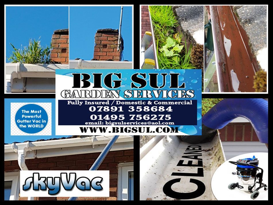 With our SkyVac we can reach the top of a 3 storey property, with no use of Ladders. Get your Gutters Emptied today bigsul.com/services/gutte…