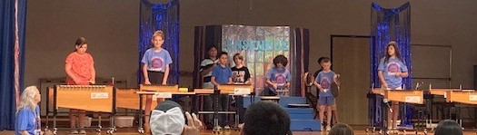 RedlandOaksES's tweet image. The @RedlandOaksES Orff Ensemble performed last night for our families and friends. Their playlist even included &apos;Crazy Train&apos;! Great job to the ensemble and Miss Pavel.  🦝 @NEISD #neisd