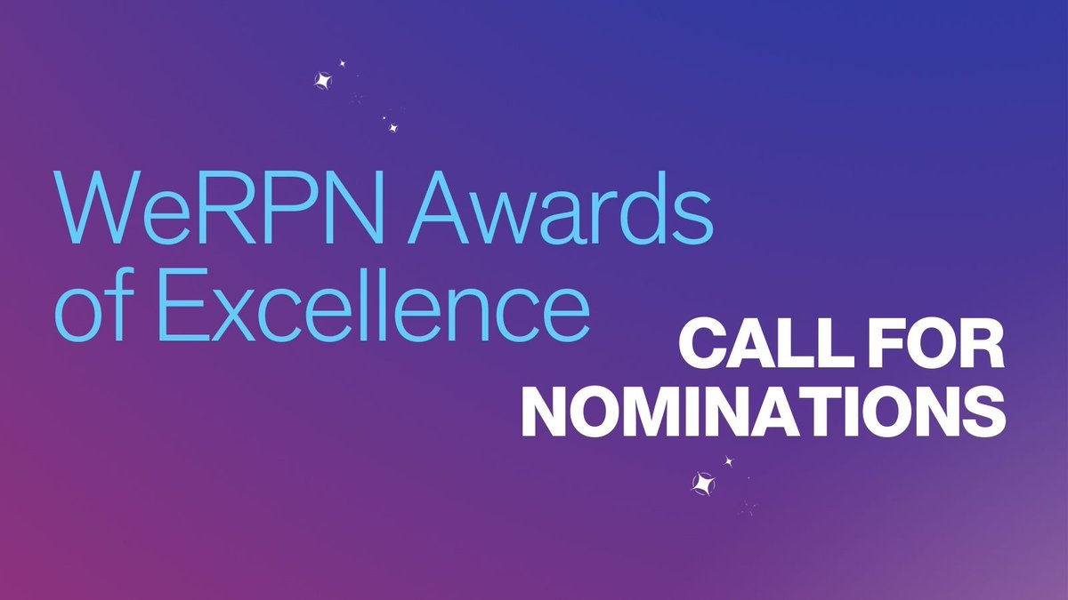Although #NursingWeek is winding down, our celebration of #nurses is just beginning! #Nominations are now open — @ loom.ly/QGFcplQ — for WeRPN's #AwardsofExcellence, recognizing outstanding #RPNs across #Ontario. #Winners will be #announced at our #AGM this October.