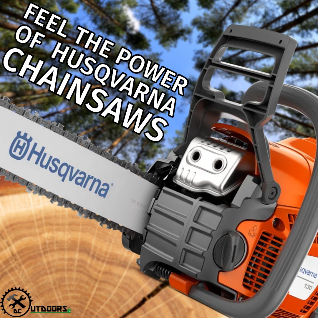 Get ready to tackle any job with ease! 💪 DCO is the Place to Go for the powerful Husqvarna 130 chainsaw - your ultimate saw for cutting through anything in your way. Don't settle for less when you can have the best! 🔥 #Husqvarna130#ChainsawPower#OutdoorProjects#UnleashThePower