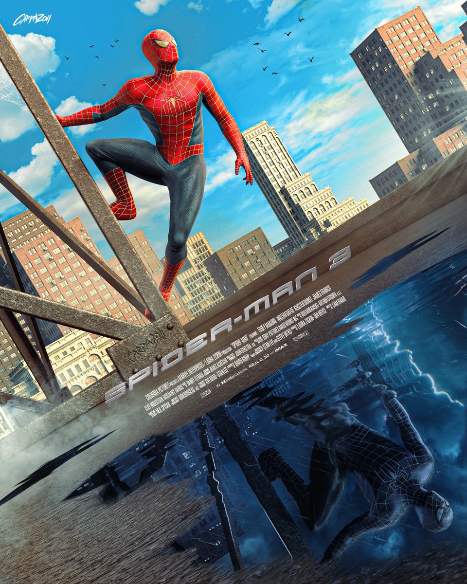 Spider-Man 3 | Throwback Poster❤️💙🕷️

#SpiderMan #PeterParker #TobeyMaguire