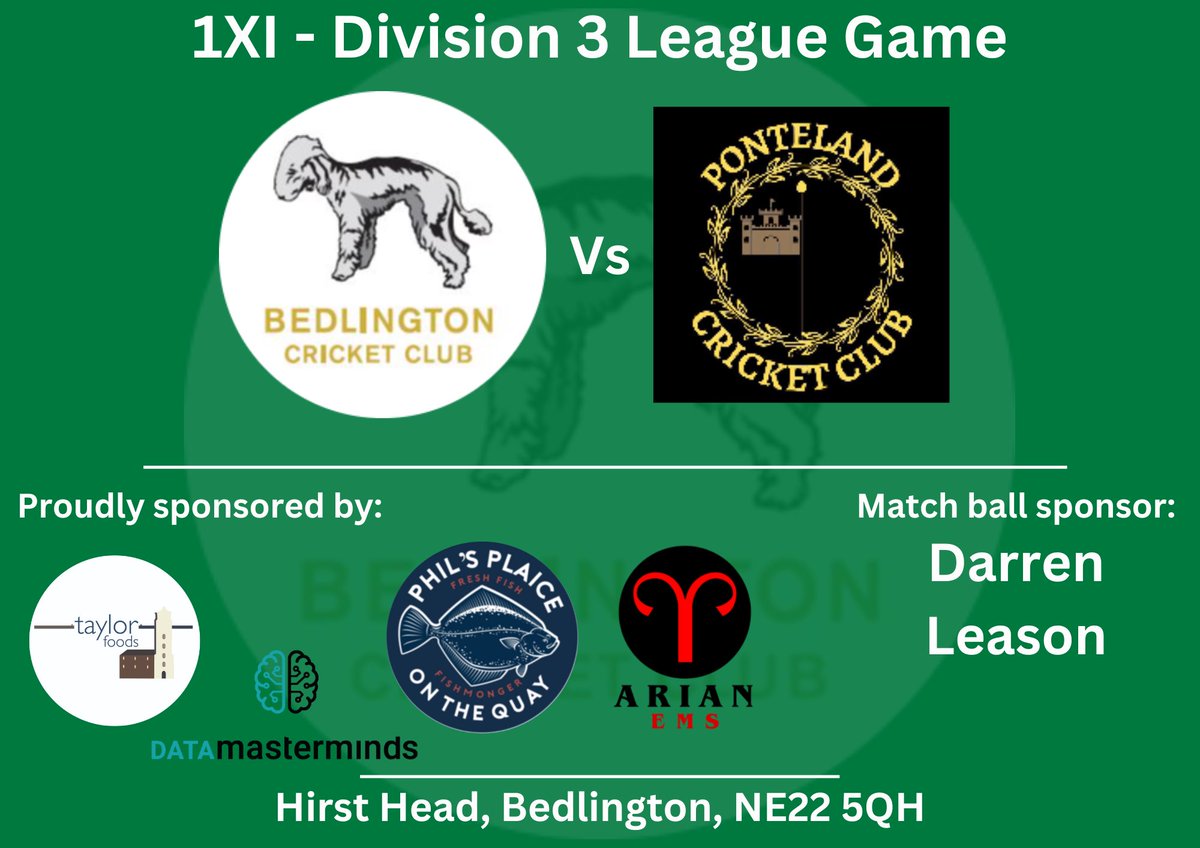 Bedlingtoncc's tweet image. This is how we look heading into the weekend matches!

1XI host @PontCc 2XI
2XI travel to @BomarCC 2XI

#BCC🏏