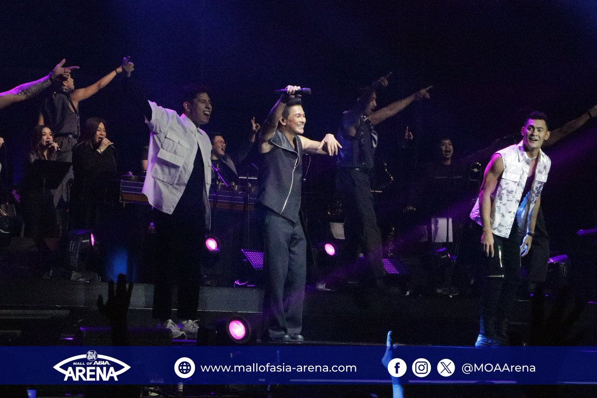 What an honor it is to be part of @GaryValenciano1's #PureEnergyOneLastTime concert in celebration of his 40 years. 🎉🎶 Here's to many more years of amazing music for the multi-talented, Mr. #GaryVPureEnergy! #GaryVAtMOAArena #ChangingTheGameElevatingEntertaiment