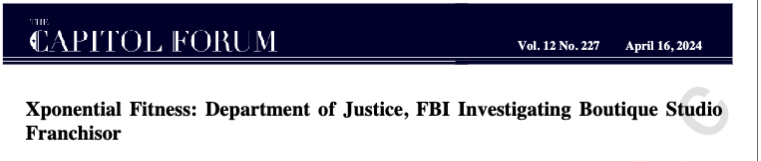 Great job by the TCF corporate investigations team on $EVLV and $XPOF.