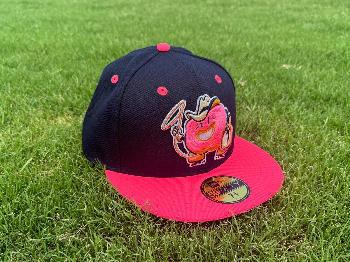 Add a pop of pink to your collection with our Custom Pink Sprinkle Donut 59Fifty Cap! Grab yours in the Railyard Team Store today open 10 a.m. to 5 p.m., non-gamedays, and always open online. 🧢: Express.MiLBStore.com