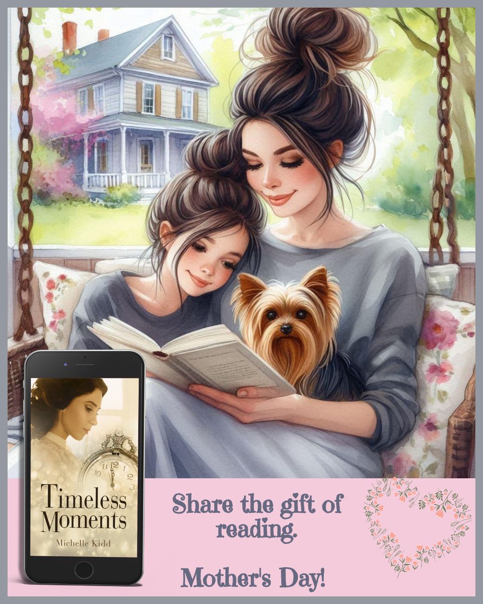 💐Share the love of reading this Mother's Day weekend. amazon.com/Timeless-Momen… #MothersDayGifts #weekendreads #timetravel