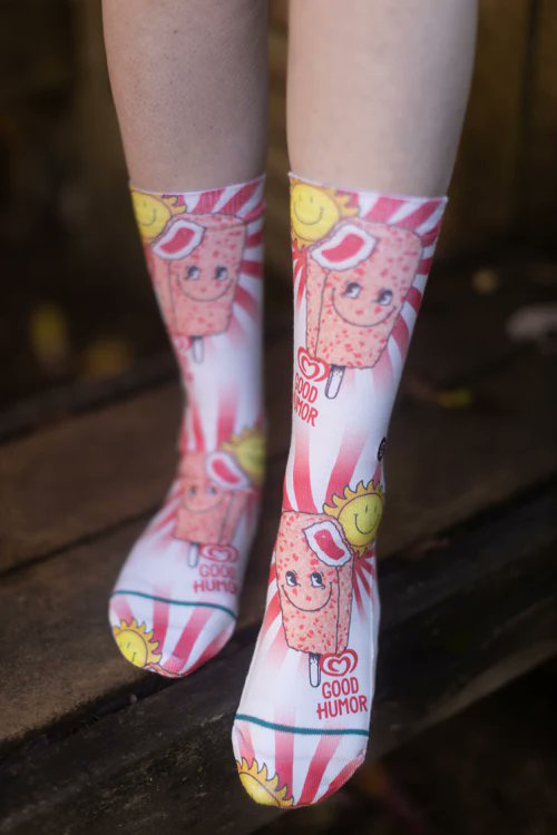 SockDreams's tweet photo. The humor is good, and the socks are cute.
Now we need some ice cream!
Currently 20% OFF
for our Lost Sock Memorial Day Sale!
https://t.co/y8959Gbg7F
#icecreamlovers #foodsocks #socks https://t.co/IerIgXc93E