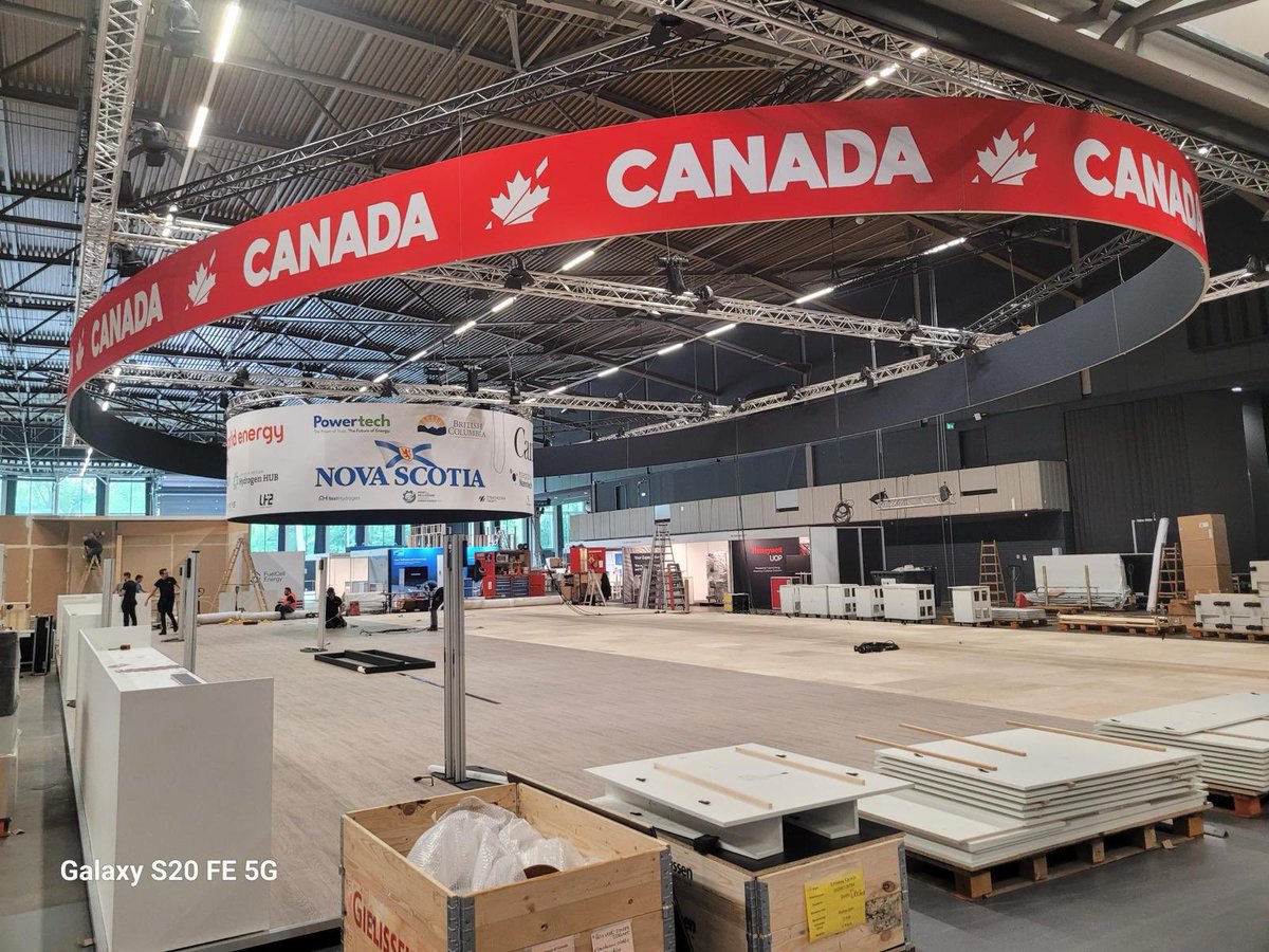 🇨🇦 Es-tu prêt ? Canada is about to have the largest pavilion at the world’s largest dedicated hydrogen event. On y va ! #WorldHydrogen2024