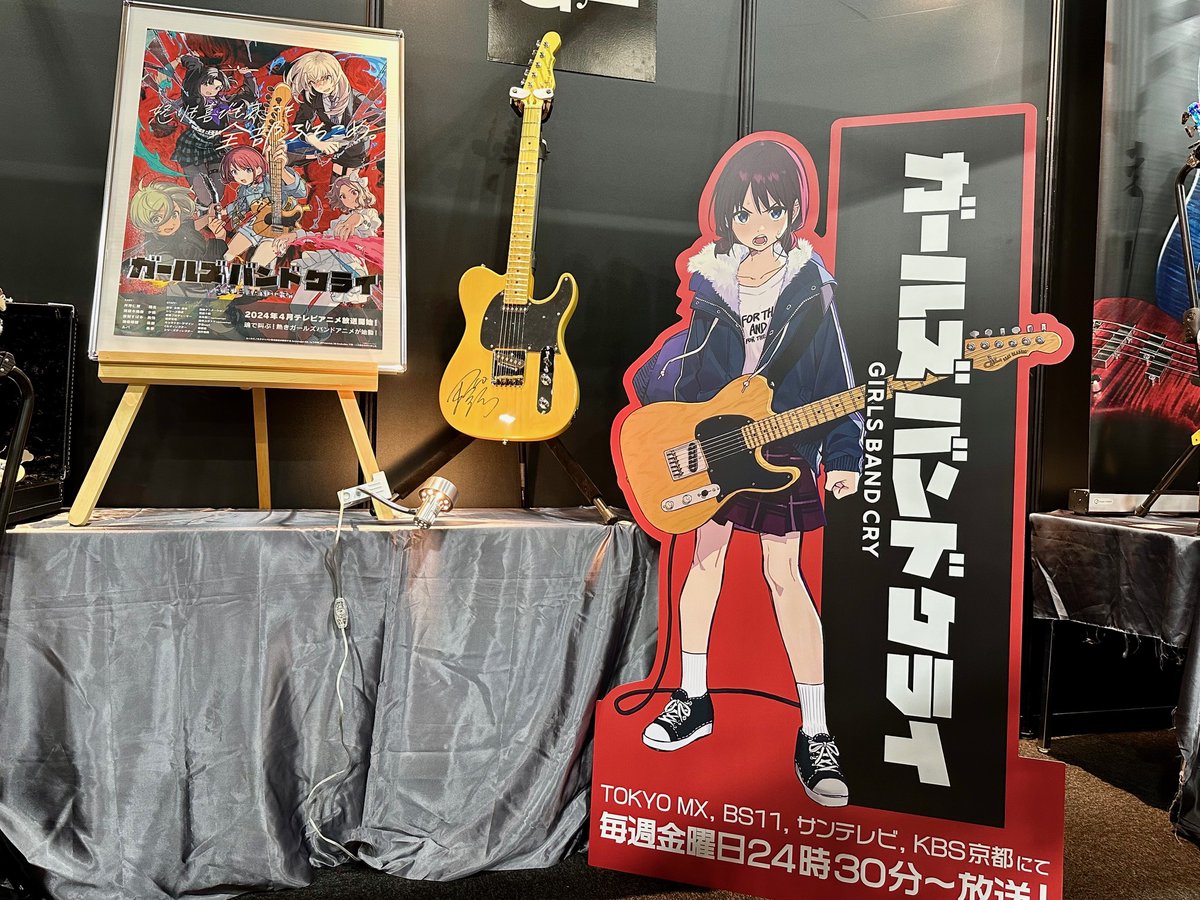 サウンドメッセ大阪は本日まで📅 山野楽器ブースのG&Lコーナーでは