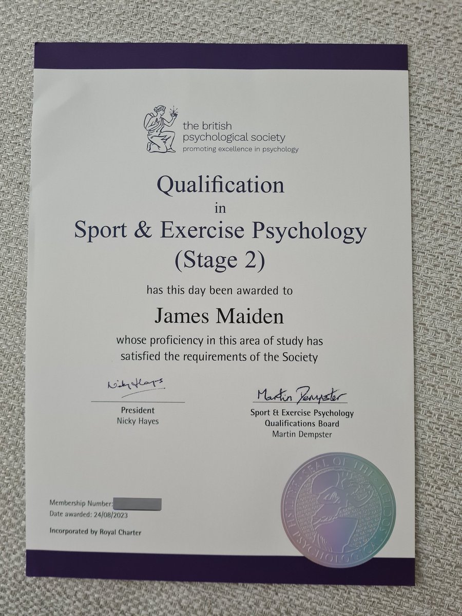 Finally received my QSEP Stage 2 Certificate 🥳🥳 (after a 9 month wait)