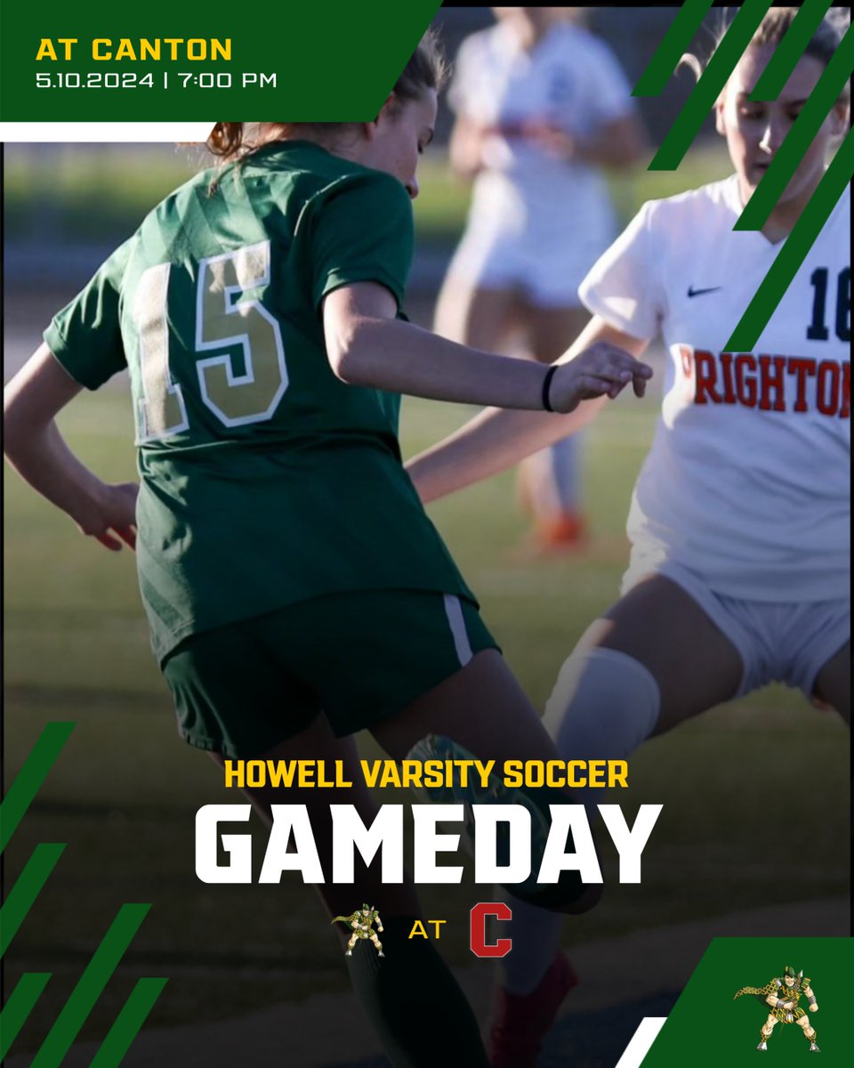 Varsity Soccer heads to Canton, Good Luck! #OneHowell