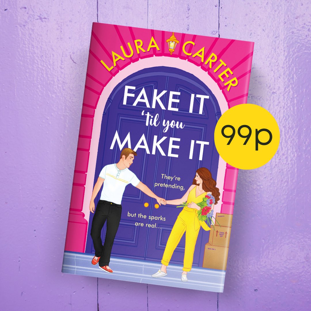 “Fake It Til You Make It is an absolute gem of a book”
- ⭐️⭐️⭐️⭐️⭐️ Reader review

My #fakedating #romcom is just 99p in ebook on all platforms now!

Perfect for fans of #TheHatingGame and #ElenaArmas 

#romcombooks #romancereader #romancereads #romancebooks @BoldwoodBooks