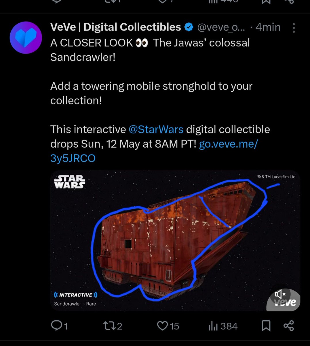 @veve_official @starwars For you collectors #heretostay