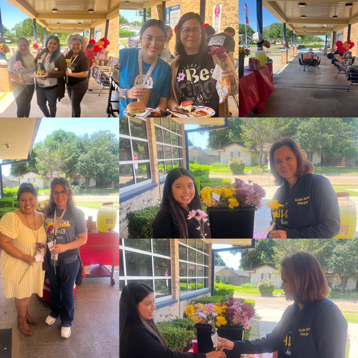 We had an amazing week, celebrating our amazing teachers and staff. Huge shoutout to our amazing instructional coaches for grilling lunch for our staff. Thank you House of Glory for blessing our staff with flowers. @BES_Cowboys @BadosCeci @pkehoe06 @DelunaBriones
