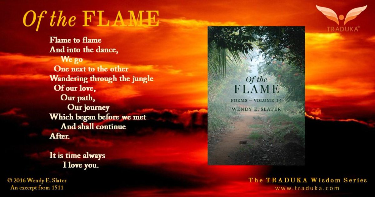 ⭐ ⭐ ⭐ ⭐ ⭐ #bookreview : 'Of the Flame' is another poetic masterpiece from Wendy E. Slater. I read this book twice so far, and I’m sure I’ll read it again. Modern mystical #poetry to reawaken your soul to self-compassion. #poetrybook #bookreviews #forgiveness #readers